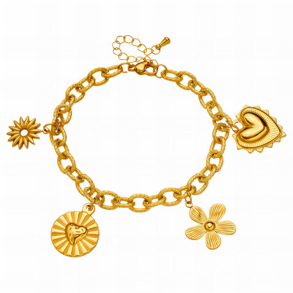 Soft Radiance Bracelet 18K Gold Plated Steel Tarnish-free