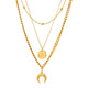 Prestige Collar Necklace 18K Gold Plated Steel Tarnish-free