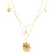 Divine EYE Necklace 18K Gold Plated Steel Tarnish-free